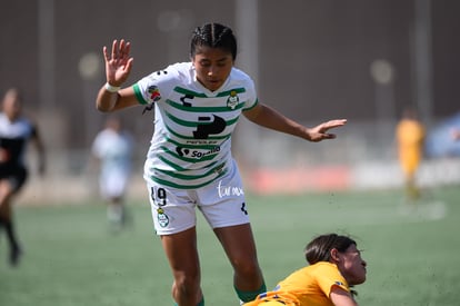 Layda Fernandez, Lizeth Contreras | Santos vs Tigres J16 C2022 Liga MX