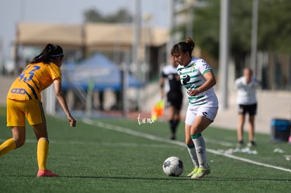 Britany Hernández, Andrea Cázares | Santos vs Tigres J16 C2022 Liga MX