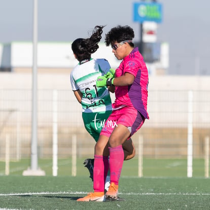 Daniela Sánchez, Celeste Guevara | Santos Laguna vs Tigres femenil sub 18 J8