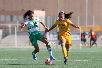 Yessenia Novella, Natalia Muñoz | Santos Laguna vs Tigres femenil sub 18 J8