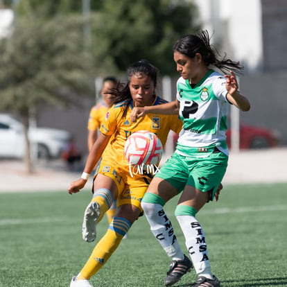 Deiry Ramírez, Audrey Vélez | Santos Laguna vs Tigres femenil sub 18 J8