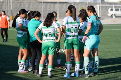 Frida Cussin, Celeste Guevara, Britany Hernández, Ailin Sern | Santos Laguna vs Tigres femenil sub 18 J8