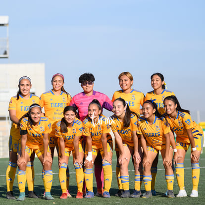 Equipo Tigres UANL femenil sub 18, Deiry Ramírez, Natalia Mu | Santos Laguna vs Tigres femenil sub 18 J8