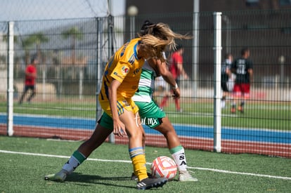 Loren Pérez, Layda Fernandez | Santos Laguna vs Tigres femenil sub 18 J8