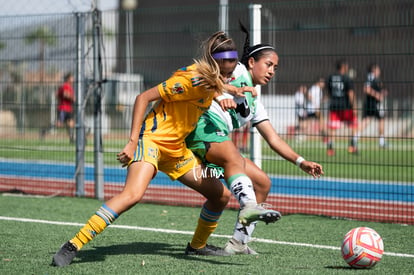 Loren Pérez, Layda Fernandez | Santos Laguna vs Tigres femenil sub 18 J8