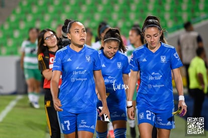 Liliana Mercado, Natalia Gaitán | Santos Laguna vs Tigres J9 A2022 Liga MX femenil