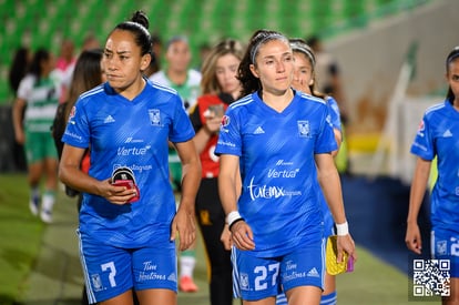 Liliana Mercado, Natalia Gaitán | Santos Laguna vs Tigres J9 A2022 Liga MX femenil