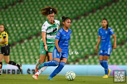 Belén Cruz, Alejandra Curiel | Santos Laguna vs Tigres J9 A2022 Liga MX femenil