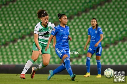 Belén Cruz, Alejandra Curiel | Santos Laguna vs Tigres J9 A2022 Liga MX femenil