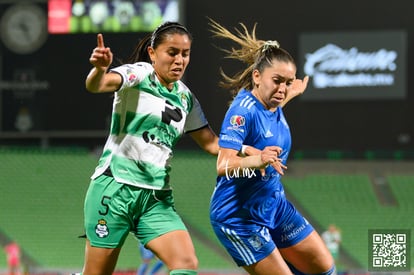 Brenda León, Anika Rodríguez | Santos Laguna vs Tigres J9 A2022 Liga MX femenil