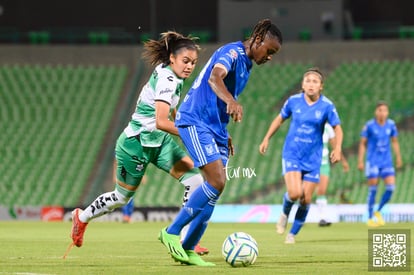 Uchenna Kanu, Alexxandra Ramírez | Santos Laguna vs Tigres J9 A2022 Liga MX femenil