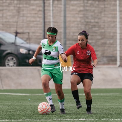 Tania Baca, Diana Amaya | Santos Laguna vs Tijuana femenil J18 A2022 Liga MX