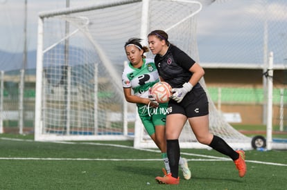 Britany Hernández, Samantha Meza | Santos Laguna vs Tijuana femenil J18 A2022 Liga MX