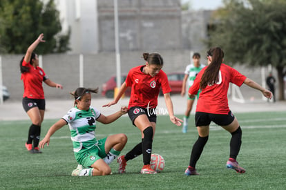 Britany Hernández, Fernanda Quiroz | Santos Laguna vs Tijuana femenil J18 A2022 Liga MX