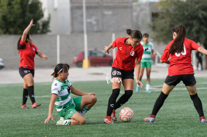 Britany Hernández, Fernanda Quiroz | Santos Laguna vs Tijuana femenil J18 A2022 Liga MX