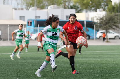 Kimberly Hernández, Judith Félix | Santos Laguna vs Tijuana femenil J18 A2022 Liga MX