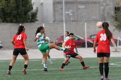 Fatima Blanco, Celeste Guevara | Santos Laguna vs Tijuana femenil J18 A2022 Liga MX