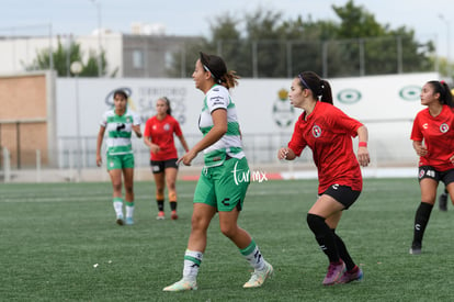 Britany Hernández, Yuliana Negrete | Santos Laguna vs Tijuana femenil J18 A2022 Liga MX