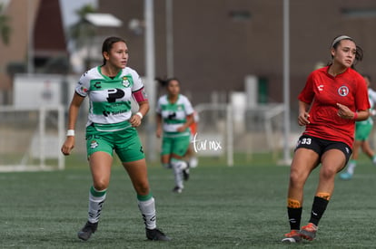 Perla Ramirez, Joselin Muñoz | Santos Laguna vs Tijuana femenil J18 A2022 Liga MX