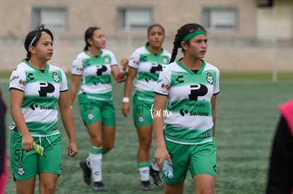 Tania Baca, Britany Hernández | Santos Laguna vs Tijuana femenil J18 A2022 Liga MX