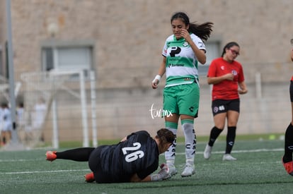 Samantha Meza, Judith Félix | Santos Laguna vs Tijuana femenil J18 A2022 Liga MX