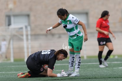 Samantha Meza, Judith Félix | Santos Laguna vs Tijuana femenil J18 A2022 Liga MX