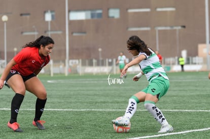 Kimberly Hernández, Judith Félix | Santos Laguna vs Tijuana femenil J18 A2022 Liga MX