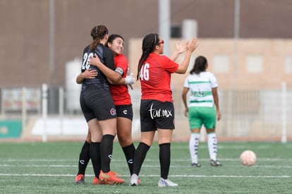 Samantha Meza, Kimberly Hernández | Santos Laguna vs Tijuana femenil J18 A2022 Liga MX