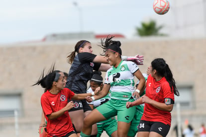 Samantha Meza, Celeste Guevara | Santos Laguna vs Tijuana femenil J18 A2022 Liga MX