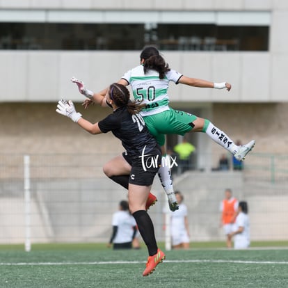 Samantha Meza, Judith Félix | Santos Laguna vs Tijuana femenil J18 A2022 Liga MX