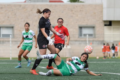 Samantha Meza, Judith Félix | Santos Laguna vs Tijuana femenil J18 A2022 Liga MX