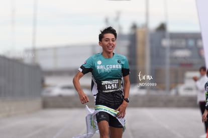 Jared Serrano Rivera, campeón 5K | Carrera 5K Halcones UAL