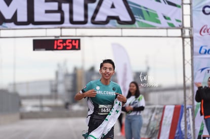 Jared Serrano Rivera, campeón 5K | Carrera 5K Halcones UAL