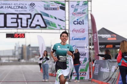 Jared Serrano Rivera, campeón 5K | Carrera 5K Halcones UAL