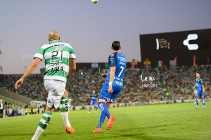 Rogelio Funes, Matheus Doria | Santos Laguna vs Rayados de Monterrey cuartos de final