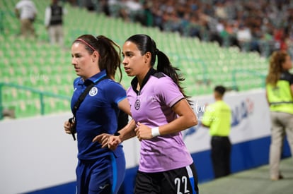 Ximena Rios | Santos  Laguna vs Cruz Azul Liga MX Femenil J15