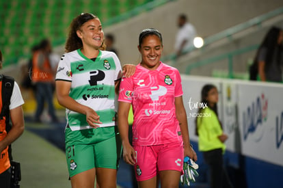 Hannia De Ávila, Alejandra Curiel | Santos  Laguna vs Cruz Azul Liga MX Femenil J15