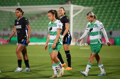 Sheila Pulido, Sofía Varela | Santos  Laguna vs Cruz Azul Liga MX Femenil J15