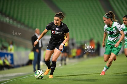 Norma Duarte, Daniela Delgado | Santos  Laguna vs Cruz Azul Liga MX Femenil J15