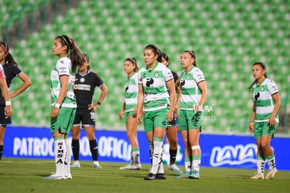 María Yokoyama, Alexxandra Ramírez | Santos  Laguna vs Cruz Azul Liga MX Femenil J15