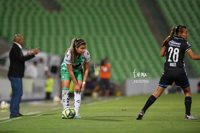 Alexxandra Ramírez | Santos  Laguna vs Cruz Azul Liga MX Femenil J15