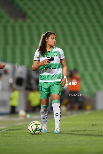 Alexxandra Ramírez | Santos  Laguna vs Cruz Azul Liga MX Femenil J15