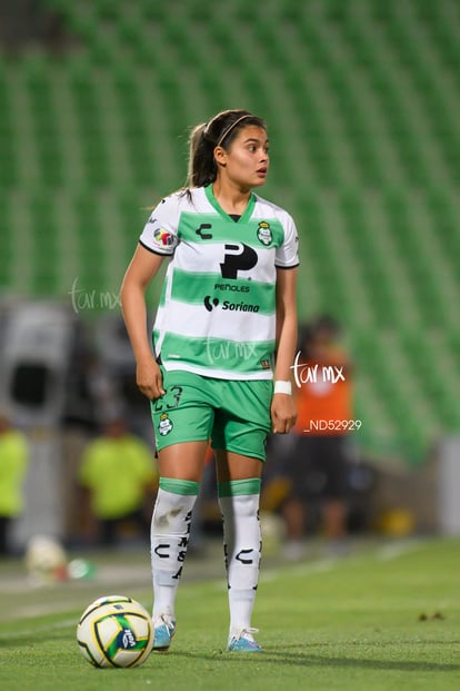 Alexxandra Ramírez | Santos  Laguna vs Cruz Azul Liga MX Femenil J15