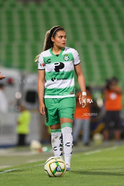 Alexxandra Ramírez | Santos  Laguna vs Cruz Azul Liga MX Femenil J15