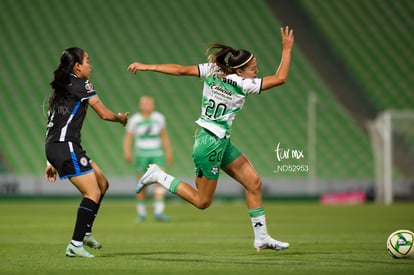 Lia Romero | Santos  Laguna vs Cruz Azul Liga MX Femenil J15