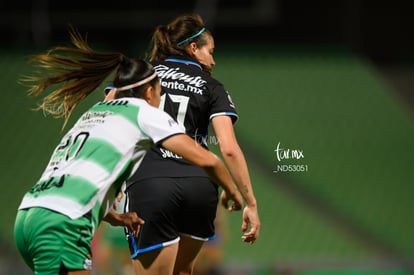 Lia Romero, Cori Sullivan | Santos  Laguna vs Cruz Azul Liga MX Femenil J15