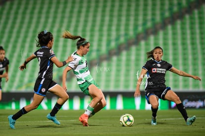 Daniela Delgado | Santos  Laguna vs Cruz Azul Liga MX Femenil J15