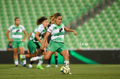 Gol de Alexia, Alexia Villanueva | Santos  Laguna vs Cruz Azul Liga MX Femenil J15