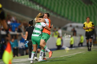 Gol de Alexia, Alexia Villanueva, Judith Félix | Santos  Laguna vs Cruz Azul Liga MX Femenil J15