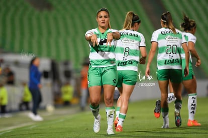 Gol de Alexia, Alexia Villanueva | Santos  Laguna vs Cruz Azul Liga MX Femenil J15